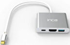 Inca Itpc-04t Tip-c=>hdmi+usb3.0+pd(100w) Çevirici