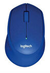 Logıtech M330 Sessız Kablosuz Usb Optik Mouse Mavi 910-004910