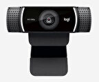 Logıtech C922 Full Hd 1080p Profesyonel Yayıncı Webcam Siyah 960-001088