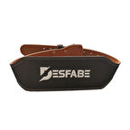 Desfabe Forza Siyah Ağırlık Kemeri Fitness Kemeri M