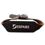 Desfabe Forza Ağırlık Kaldırma Kemeri Bel Destek Kemeri Ağırlık Kemeri Fitness Kemeri Siyah XL