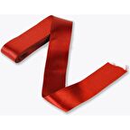 Nazarone Saten Kurdele 3CM/10METRE KIRMIZI