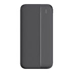 Dexim DC01 10.000 mAH Superslim Led Işıklı Powerbank - Siyah