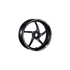 Universal Kesikli Hologramlı Jant Şeridi 1Set