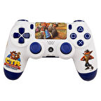DualShock 4 V2 CTR Crash Team Racıng ZCT2 Kablosuz PS4 Oyun Kolu