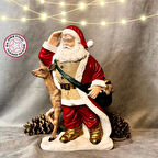 Uretti - Funda 1603 - El Yapımı Noel Baba Biblosu - 18 x 32 cm