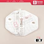 Renault Clio MK2 BB CB Thalia MK1 LB Symbol MK1 7700434304 İçin Arka Sağ Cam Kriko Plastiği