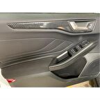 FORD FOCUS 2019+ PANEL KAPLAMA KALIN MODEL - KARBON (ABS)