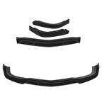 MERCEDES W204 2007-2014 ÖN LIP BRABUS  - PIANO BLACK (PARLAK SIYAH) (AMG)