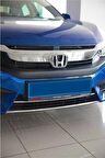 honda civic fc5 uyumlu ön tampon alt nikelajı 2 parça 2016-19