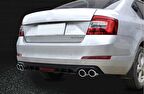 Skoda octavia arka tampon difüzörü 2013 /2017