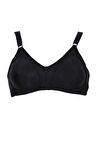 Kadın Siyah Jarse Toparlayıcı Sütyen 540