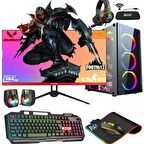 Zeiron Protone Rx180 Intel i5 3470 16 GB DDR3 RAM 512 GB SSD 3 TB HDD AMD Radeon RX 550 FreeDos Masaüstü Bilgisayar 