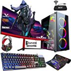 Zeiron Sp12 I5-3470 16gb 1tb Ssd+500gb Hdd Gtx1050ti 23.8" Curved Oyuncu Masaüstü Bilgisayar