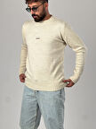 Basic Bej Erkek Sweatshirt COC1014