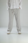 Gri Keten Pantolon COC2119
