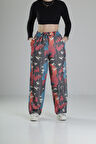 Etnik Desenli Baggy Pantolon COC2227