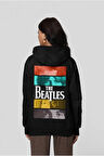 The Beatles Baskılı Unisex Oversize Müzik Grubu Hoodie