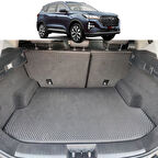 Bod Chery Tiggo 7 Pro Max 3D Havuzlu Paspas ve Bagaj Havuzu Seti 2024-Sonrası Siyah 8 Parça