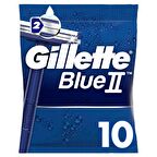 Gilette Blue 2 10'lu Çift Bıçaklı Tüm Cilt Tipleri İçin Kullan At Tıraş Bıçağı