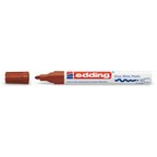 Edding Markör Boya Kalemi 2-4 Mm Yuvarlak Uçlu Kahverengi 750 (10 Lu Paket)