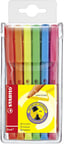 Stabilo Flash 6 Renk Fosforlu Kalem (İşaret Kalemi) 1-3,5Mm Kesik Uçlu Yeni 555/6