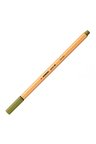 Stabilo Fineliner Point 88 İnce Keçe Uçlu Kalem 88 Point 0.4 Mm Yosun Yeşili 88/35 (10 Lu Paket)