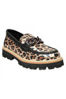 Mammamia D25Ya-3690Z Günlük Leopar Kadın Ayakkabı