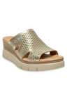 Mammamia D25Yt-1415 Günlük Altın Kadın Terlik