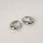 Kararmaz VIP Bombeli Silver Küpe