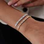 Shine Mini Çiçekli Bileklik