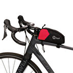 Reyo Sem Çanta Bikepacking Kadro Üstü Çanta Kırmızı