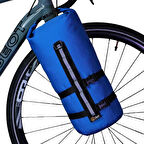 Bikepacking Tüp Çanta 9L Mavi