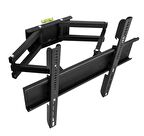 Dizayn Truva 55'' - 65'' - 140 - 165 Ekran S Hareketli Tv Askı Aparatı - Vida Seti - Su Terazisi Hediye