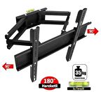 Achill 39'' - 99 Ekran Hareketli Tv Askı Aparatı - Vida Seti - Su Terazisi Hediye