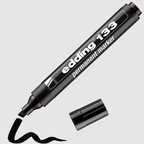 Edding 133 Permanent Markör Kalem Kalıcı İşaretleyici Kesik Uçlu 1,5-3 Mm Siyah ED13301 (10 Lu Paket)