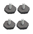 Ariston Hotpoint Wmef 722P Çamaşır Makinesi Ayağı 4 Adet Titreşim Ayak