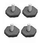 Ariston Hotpoint Wmsl 521P Çamaşır Makinesi Ayağı 4 Adet Titreşim Ayak