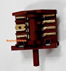 Luxell Börekçi Şalter , Fırın Kademe Anahtarı 4+4 Şartel 4 Konum + off