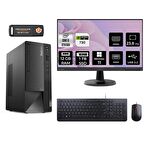 Lenovo ThinkCentre Neo 50T i3 12100 12GB 1TB SSD GT730/4GB W11H 11SC001ATX MASAÜSTÜ PC & 23.8" MONİTÖR