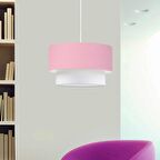 ArtGift Pasta Tekli Sarkıt Avize Pembe Kumaş Yatak Odası Çocuk Odası Salon Avize