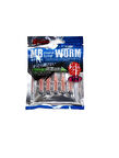 Captain 3521 Mini Worm 4.5cm Jig Headli LRF Silikonu 5'li SET Renk:04