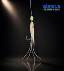 ALESTA TAIL SHRIMP RIG X0284 5 KÖSTEK HAZIR TAKIM 0.40MM NO:2 İĞNE