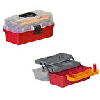 Oskar 15" Şeffaf Balıkçı Takım Çantası