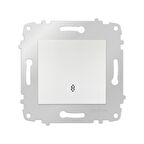 Ovivo Grano Beyaz Natural Vavien Anahtar ( 20 Adet ) ÇERÇEVE HARİÇTİR