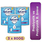 Aptamil 3 Çocuk Devam Sütü Yeni Prosyneo 1+ Yaş 800 gr x 3 Adet