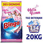 Bingo Matik Konsantre Toz Deterjan Mutlu Yuvam 10 kg x 2 Adet