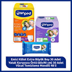Canped emici külot Kulot Extra Buyuk Boy Hasta Bakım Seti