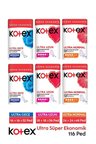 Kotex Ultra Süper Ekonomik Karma Paket 116 lı