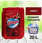 Bingo Soft Lovely Konsantre 50 Yıkama Yumuşatıcı 5 lt 4'lü
